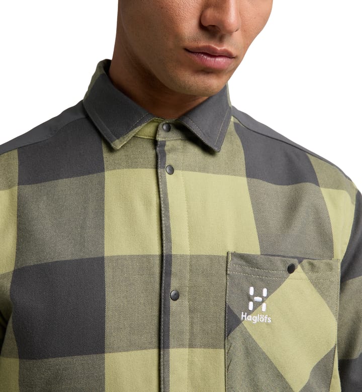 Insulated Timmer Shirt Men Thyme green/Magnetite