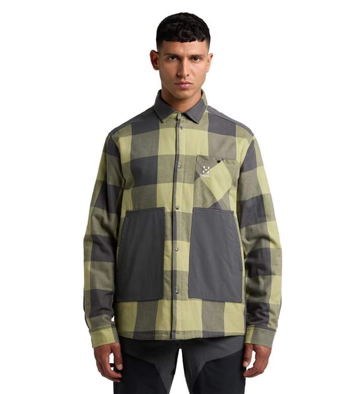 Insulated Timmer Shirt Men Thyme green/Magnetite