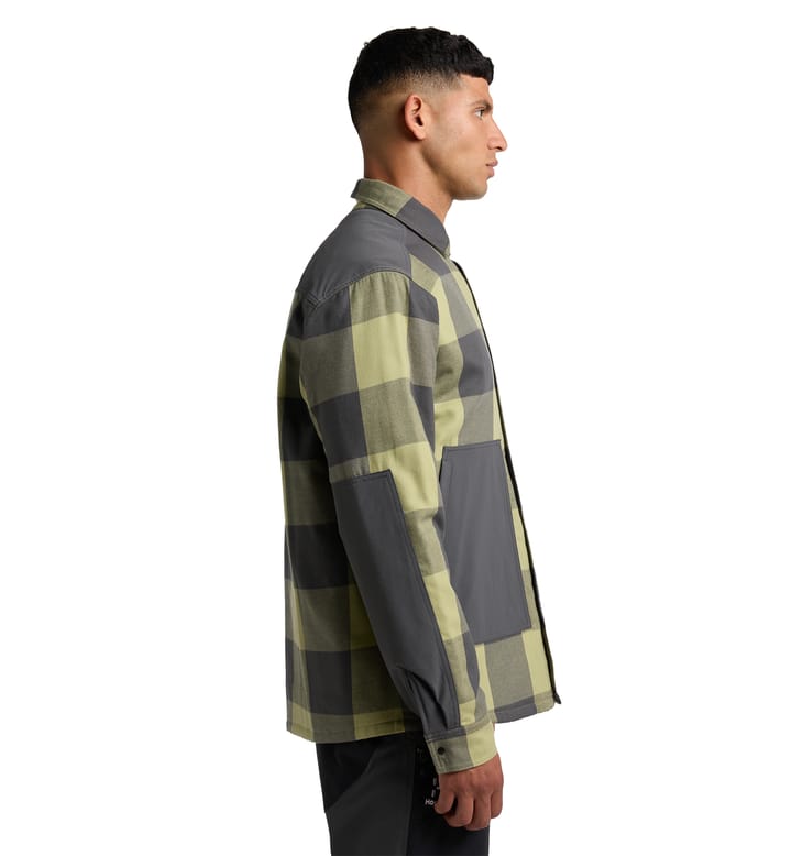 Insulated Timmer Shirt Men Thyme green/Magnetite