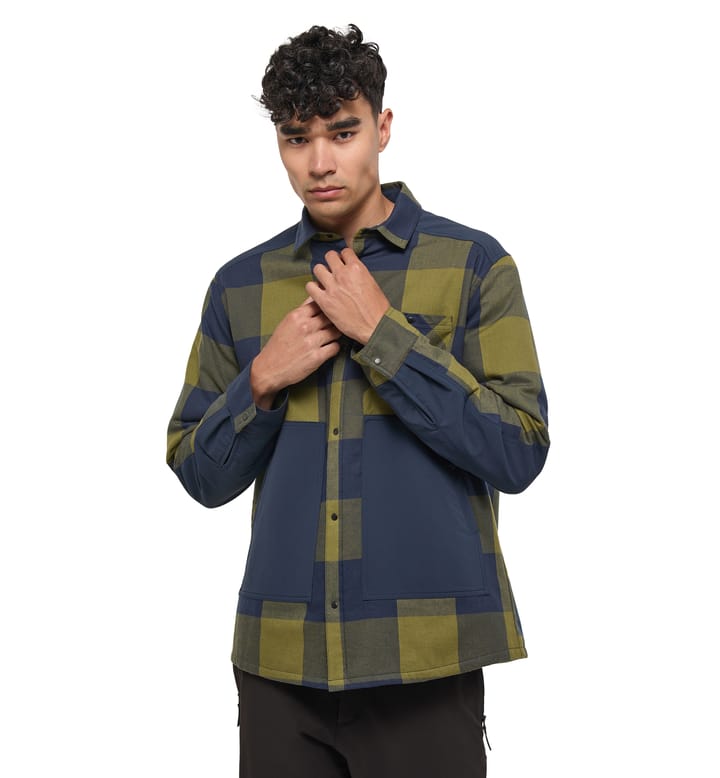 Insulated Timmer Shirt Men Olive Green/Tarn Blue Insulated Timmer Shirt Men Olive Green/Tarn Blue