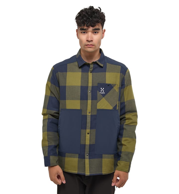 Insulated Timmer Shirt Men Olive Green/Tarn Blue Insulated Timmer Shirt Men Olive Green/Tarn Blue