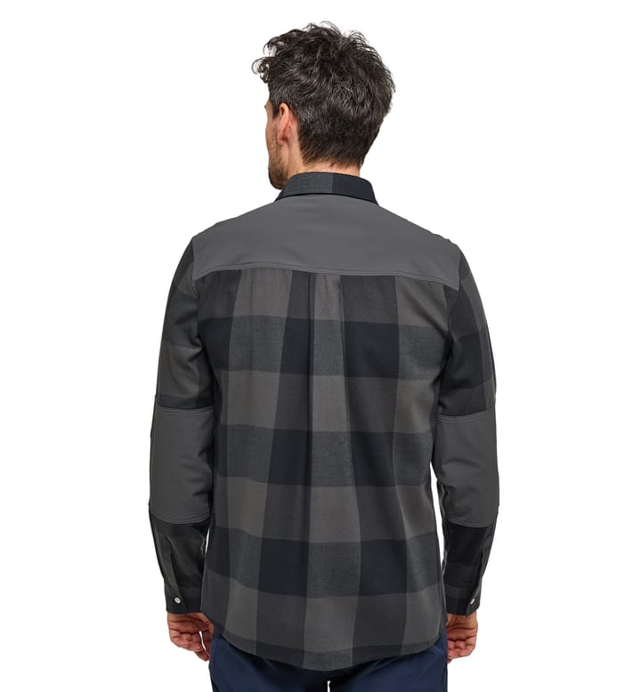 Timmer Shirt Men True Black/Magnetite Timmer Shirt Men True Black/Magnetite