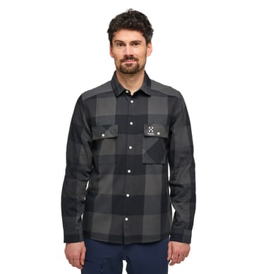 Timmer Shirt Men True Black/Magnetite