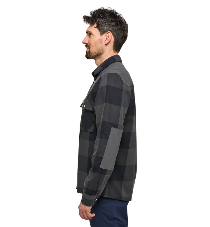 Timmer Shirt Men True Black/Magnetite Timmer Shirt Men True Black/Magnetite