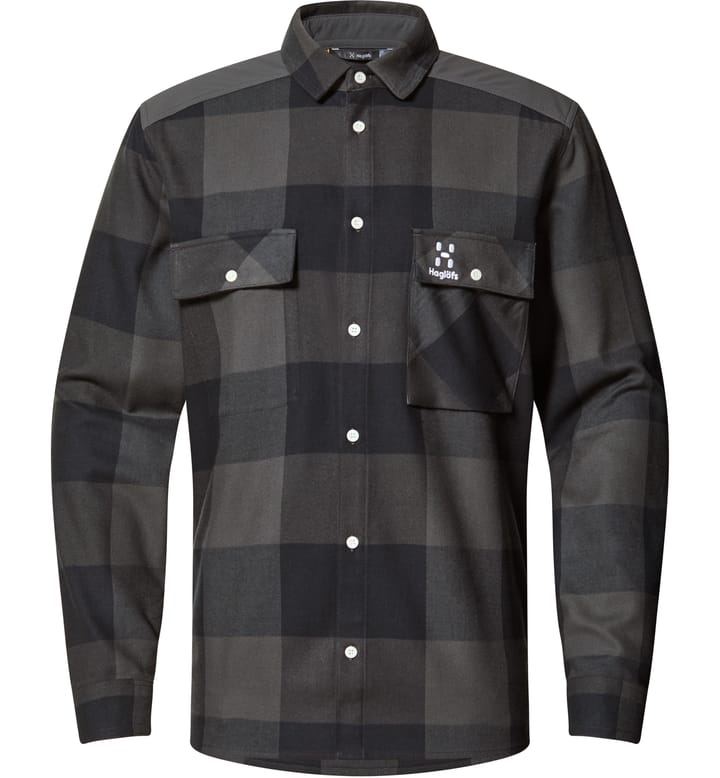 Timmer Shirt Men True Black/Magnetite Timmer Shirt Men True Black/Magnetite