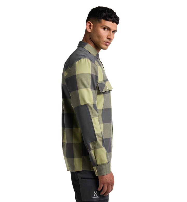 Timmer Shirt Men Thyme Green/Magnetite Timmer Shirt Men Thyme Green/Magnetite