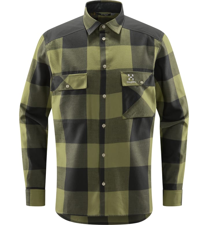 Timmer Shirt Men Thyme Green/Magnetite