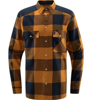 Timmer Shirt Men Desert Yellow/Tarn Blue