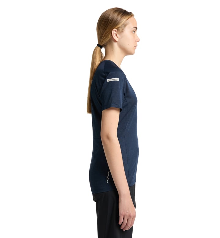 L.I.M Crux Tee Women Tarn Blue