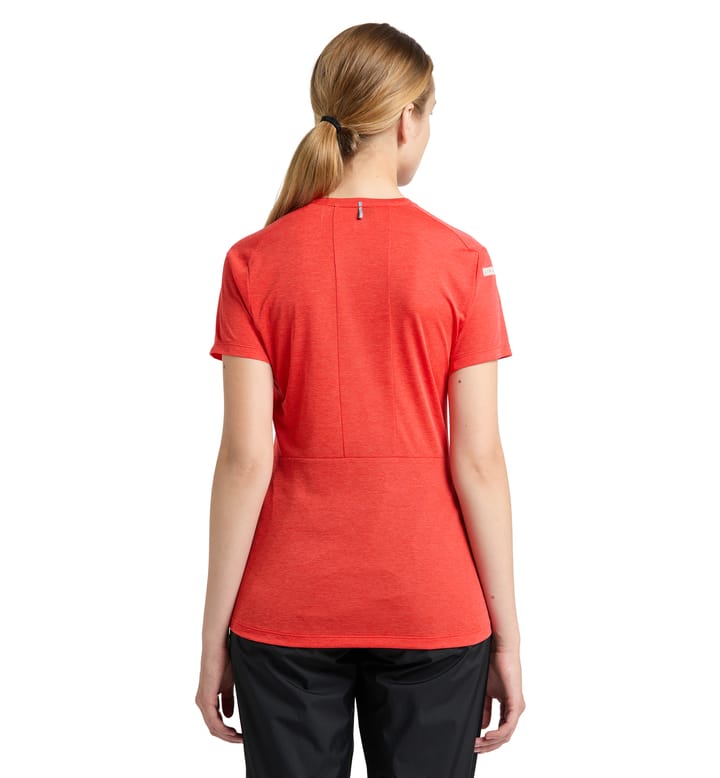 L.I.M Crux Tee Women Poppy Red