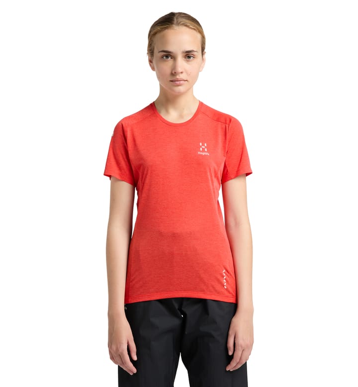 L.I.M Crux Tee Women Poppy Red