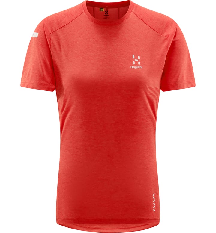 L.I.M Crux Tee Women Poppy Red