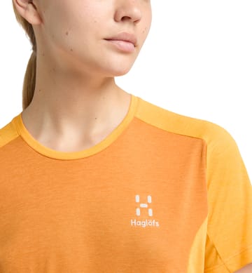 L.I.M Crux Tee Women Desert Yellow/Sunny Yellow