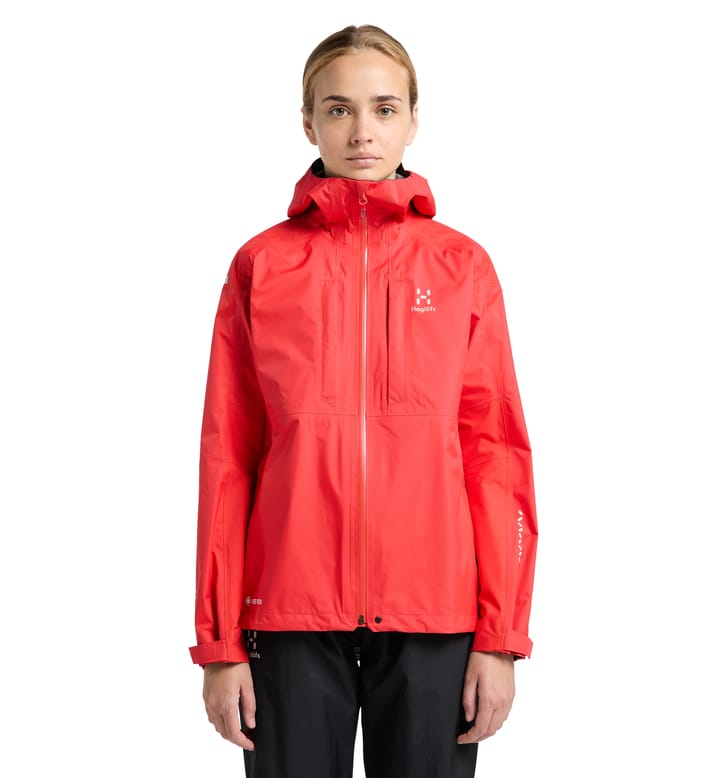 L.I.M Rugged GTX Jacket Women Poppy Red