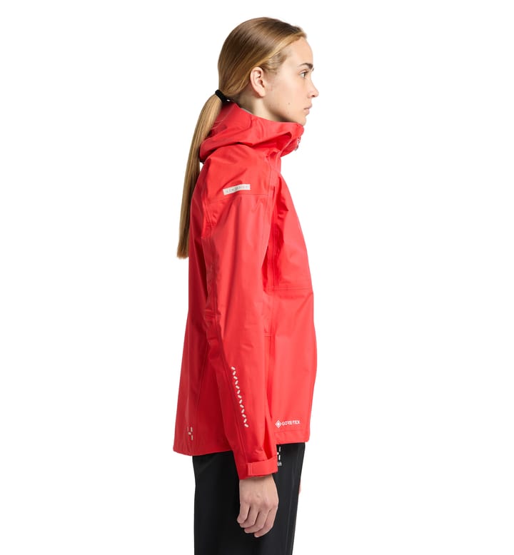 L.I.M Rugged GTX Jacket Women Poppy Red