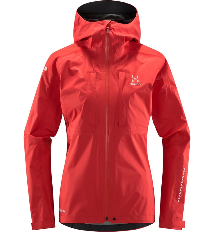 L.I.M Rugged GTX Jacket Women Poppy Red