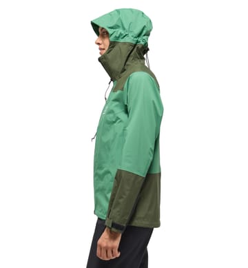 ROC Mono Proof Jacket Women Dk Jelly Green/Seaweed Green