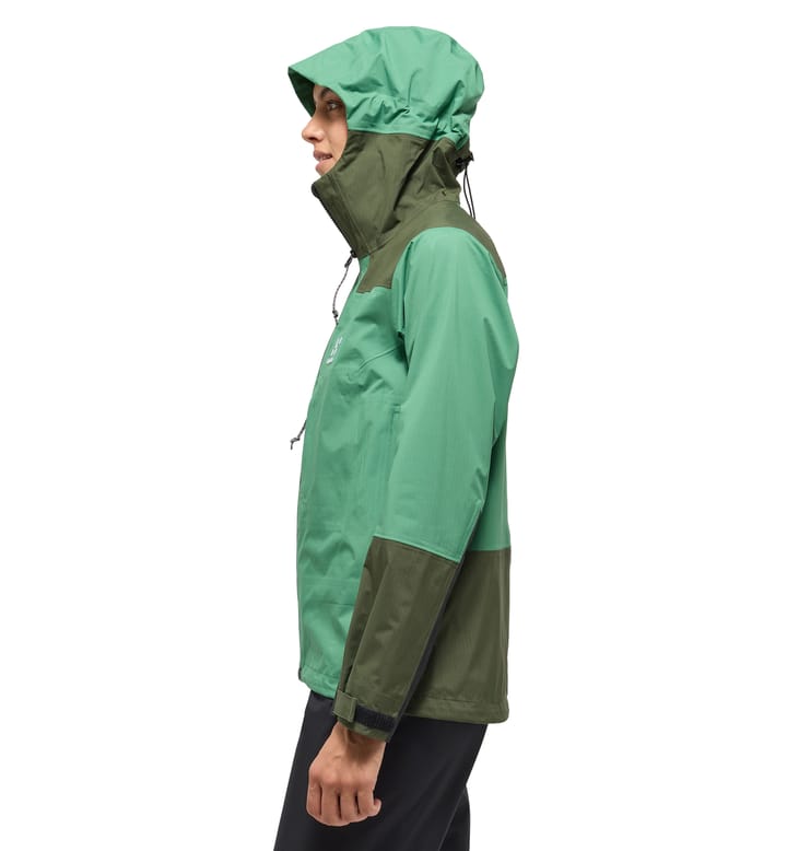 ROC Mono Proof Jacket Women Dk Jelly Green/Seaweed Green ROC Mono Proof Jacket Women Dk Jelly Green/Seaweed Green