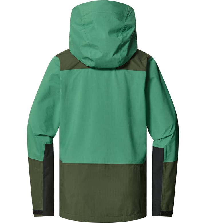 ROC Mono Proof Jacket Women Dk Jelly Green/Seaweed Green ROC Mono Proof Jacket Women Dk Jelly Green/Seaweed Green