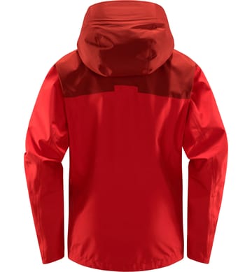 ROC Flash GTX Jacket Women Poppy Red/Corrosion