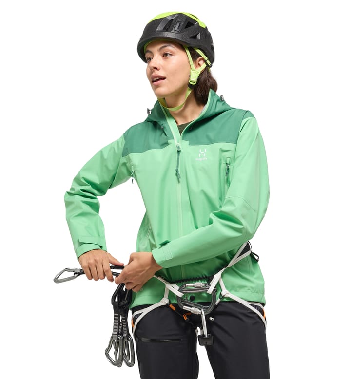 ROC Flash GTX Jacket Women Mint Stone/Dk Jelly Green