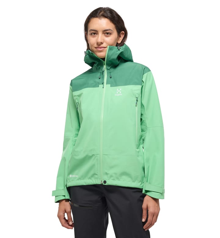 ROC Flash GTX Jacket Women Mint Stone/Dk Jelly Green