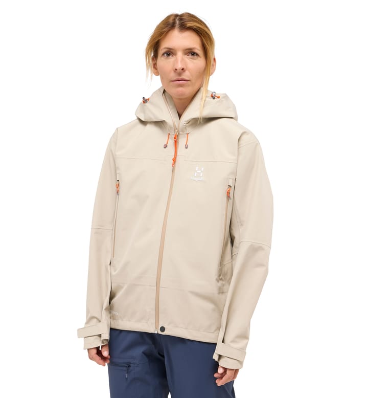 ROC Flash GTX Jacket Women Chalk Beige ROC Flash GTX Jacket Women Chalk Beige