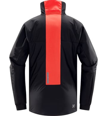 L.I.M ZT Breathe Insulated Jacket Women True Black/Zenith Red