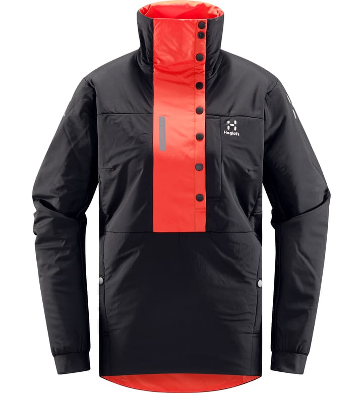 L.I.M ZT Breathe Insulated Jacket Women True Black/Zenith Red