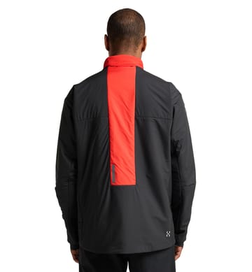 L.I.M ZT Breathe Insulated Jacket Men True Black/Zenith Red