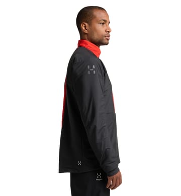 L.I.M ZT Breathe Insulated Jacket Men True Black/Zenith Red