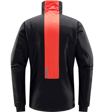 L.I.M ZT Breathe Insulated Jacket Men True Black/Zenith Red