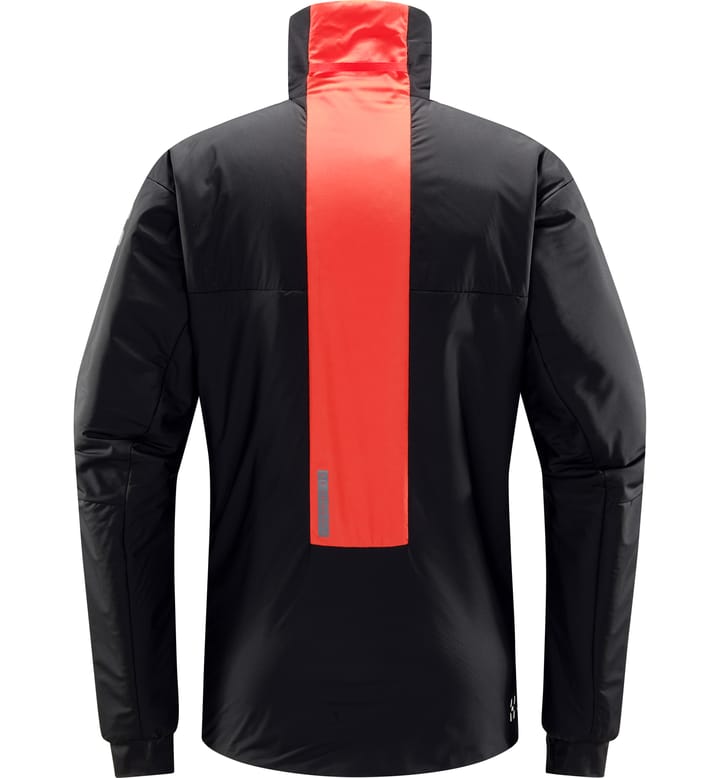 L.I.M ZT Breathe Insulated Jacket Men True Black/Zenith Red