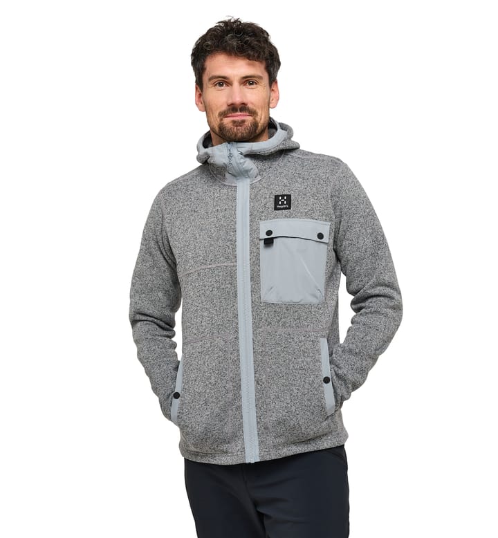 Hede Mid Hood Men Concrete