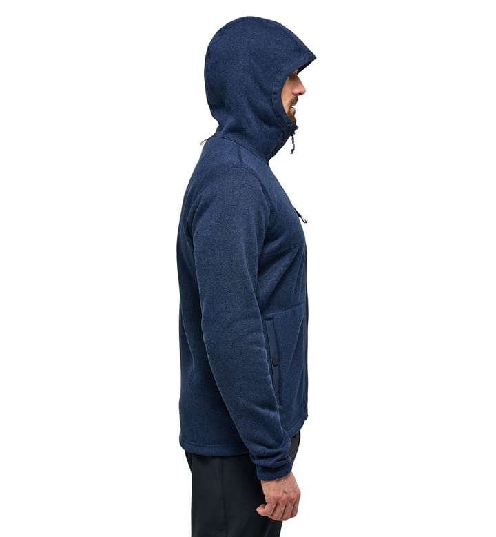 Hede Mid Hood Men Tarn Blue Hede Mid Hood Men Tarn Blue
