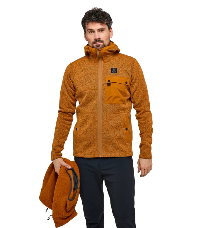 Hede Mid Hood Men Golden Brown Hede Mid Hood Men Golden Brown
