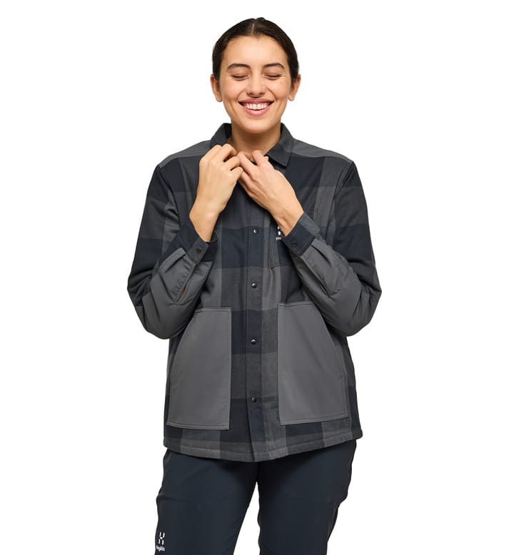 Insulated Timmer Shirt Women True Black/Magnetite Insulated Timmer Shirt Women True Black/Magnetite