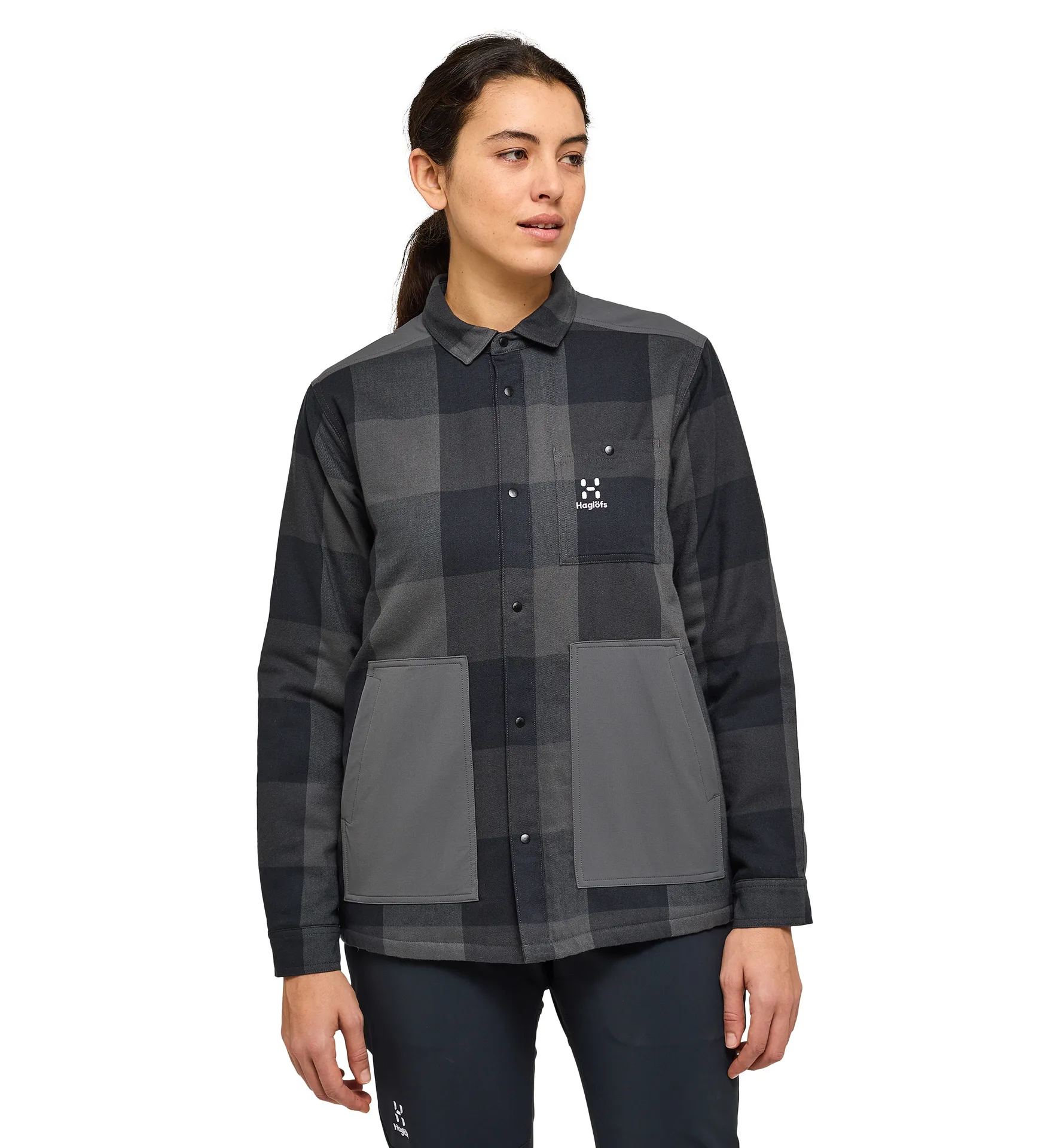 Insulated Timmer Shirt Women True Black/Magnetite