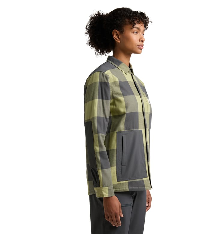 Insulated Timmer Shirt Women Thyme Green/Magnetite