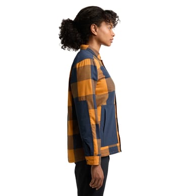 Insulated Timmer Shirt Women Desert Yellow/Tarn Blue