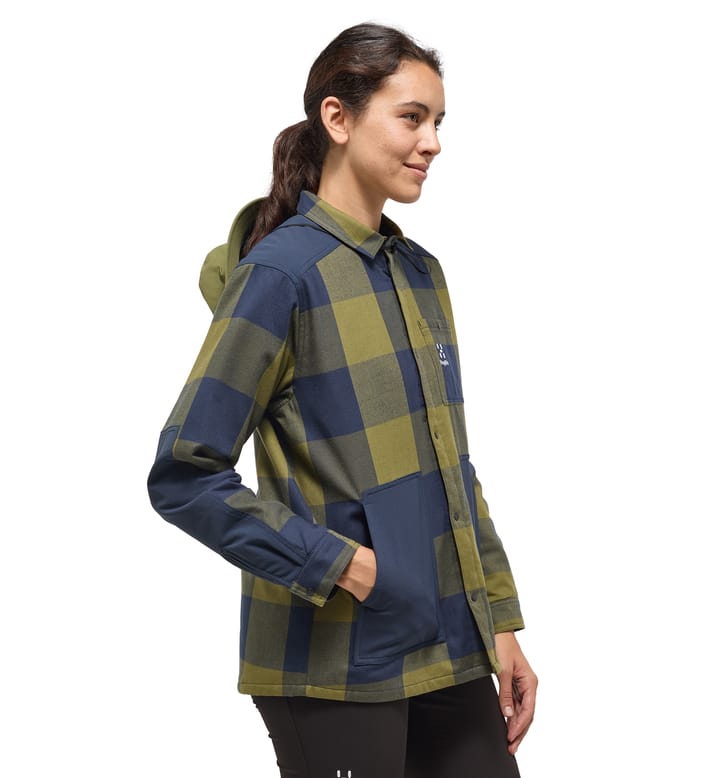 Insulated Timmer Shirt Women Olive Green/Tarn Blue Insulated Timmer Shirt Women Olive Green/Tarn Blue