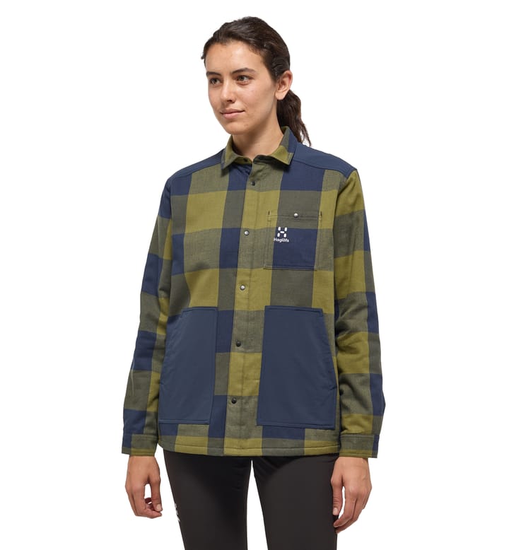 Insulated Timmer Shirt Women Olive Green/Tarn Blue
