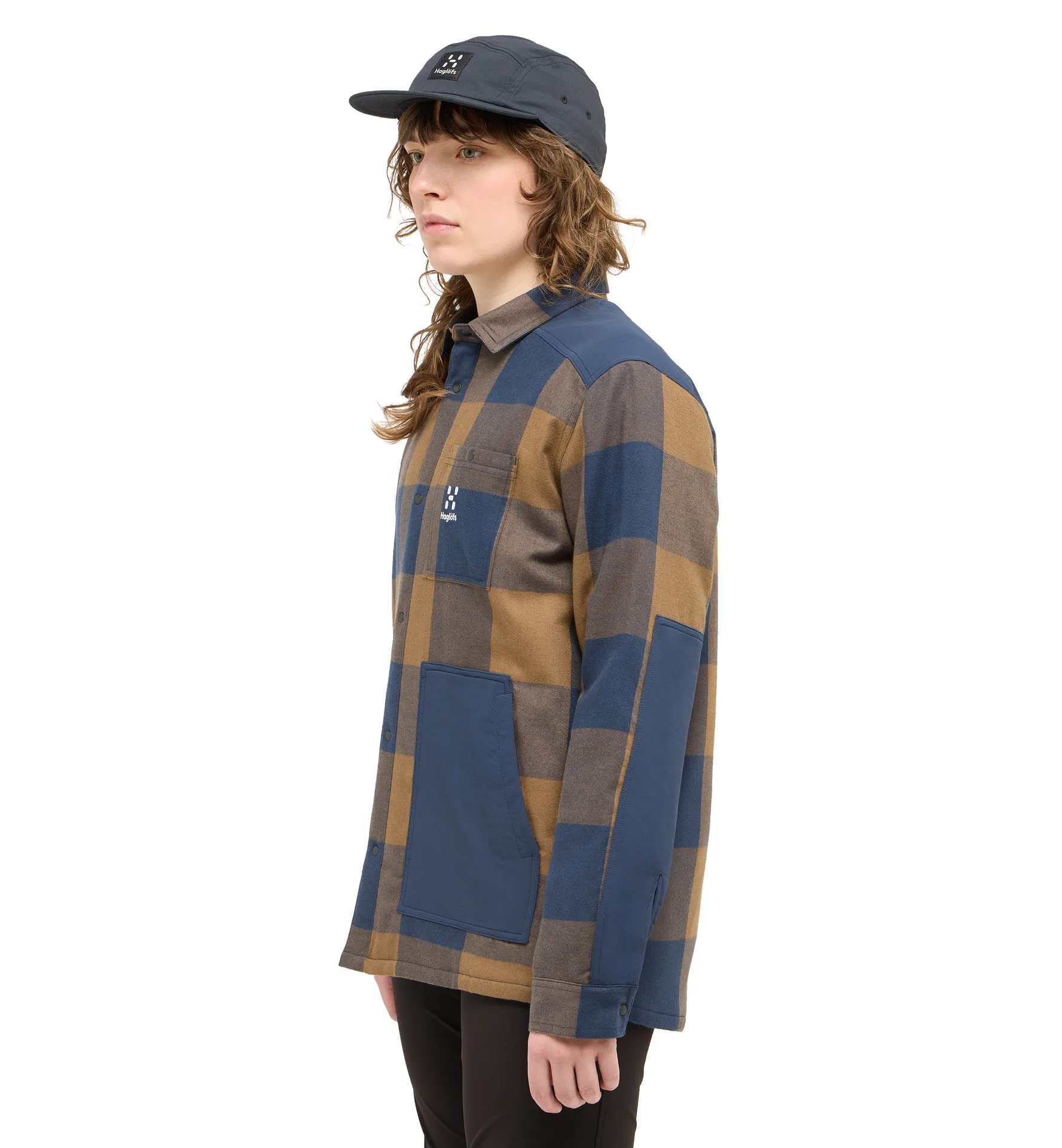 Insulated Timmer Shirt Women Teak Brown/Tarn Blue