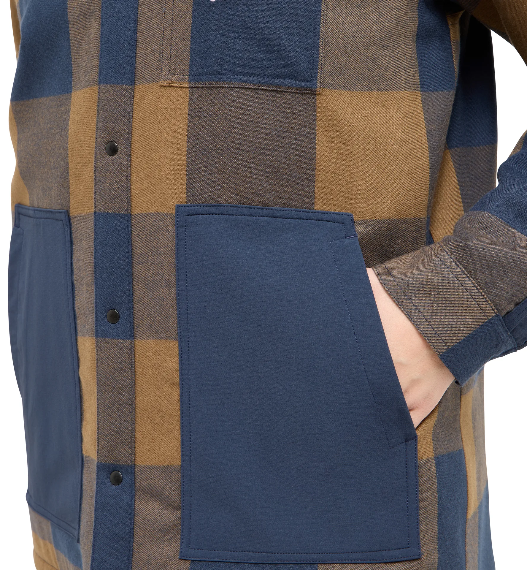 Insulated Timmer Shirt Women Teak Brown/Tarn Blue
