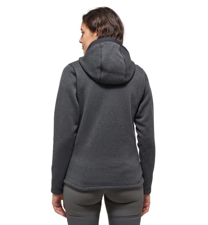Hede Mid Hood Women True Black Hede Mid Hood Women True Black