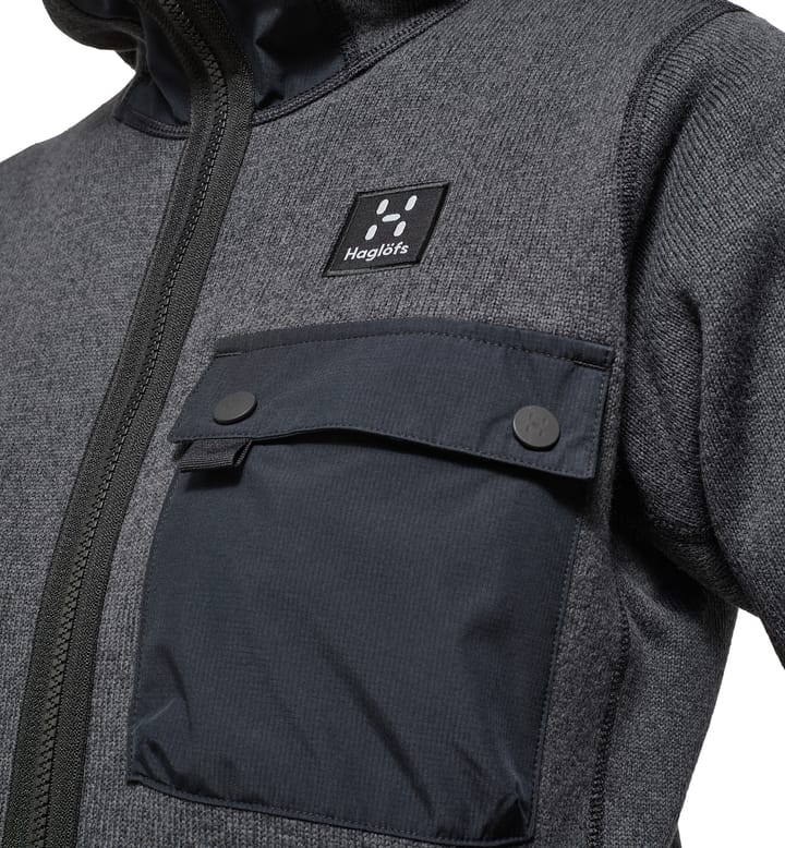 Hede Mid Hood Women True Black
