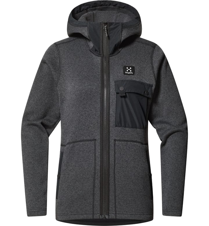 Hede Mid Hood Women True Black Hede Mid Hood Women True Black