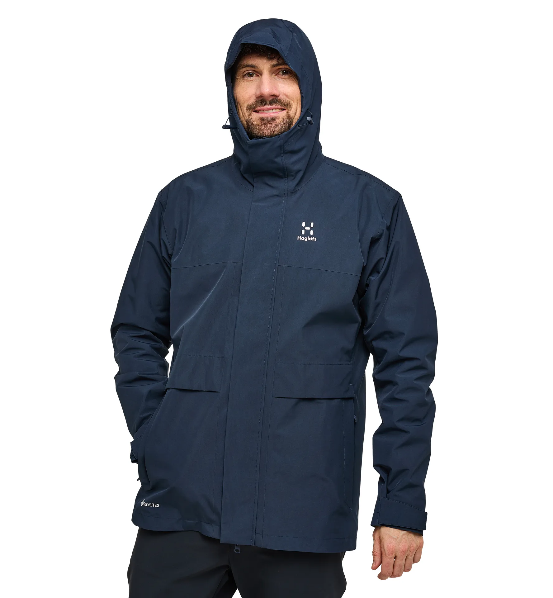 Reed GTX Parka Men Tarn Blue