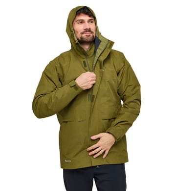 Reed GTX Parka Men Olive Green