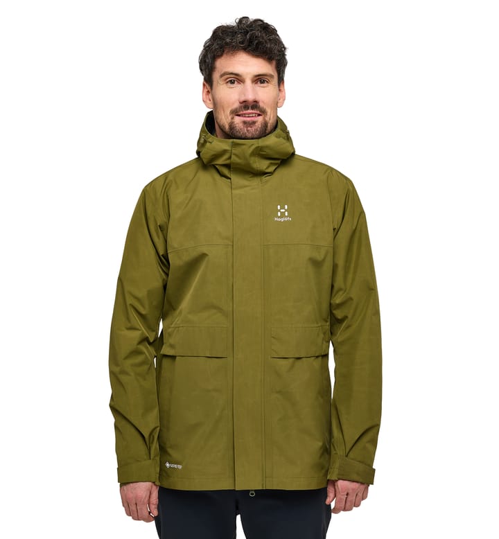 Reed GTX Parka Men Olive Green